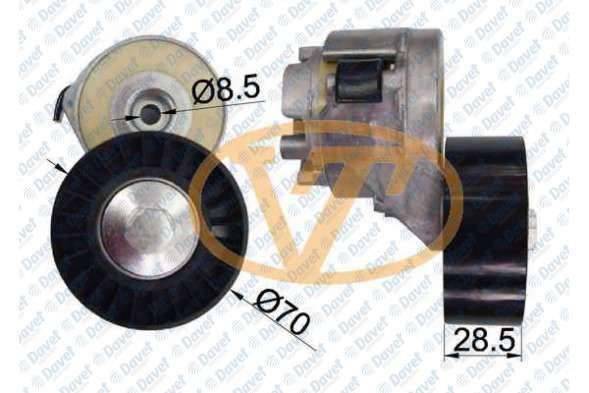 ALT 03385 Alternator Gergi Rulmani Kutuklu Ducato - Iveco Daily 2.3jtd / 2.3d (02)